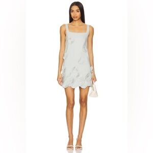 Alexis Astor Dress in Mist Blue Size M // $595 retail